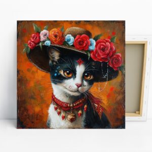Fiesta Cat Art