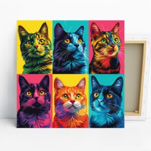 Cat Portraits Art