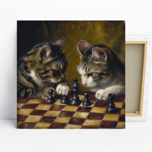 Cat Chess Art