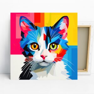 Cat Splash Art