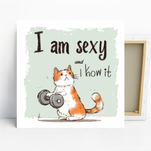 Cat Workout Art