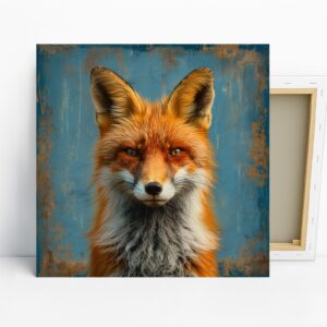 Fox Portrait Art