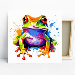 Frog Splash Art