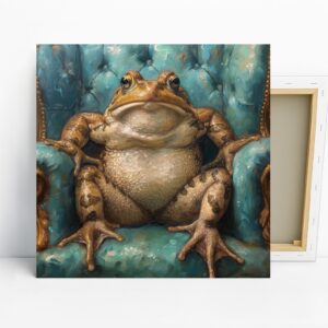 Frog King Art