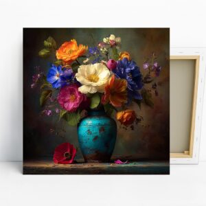Vibrant Floral Art