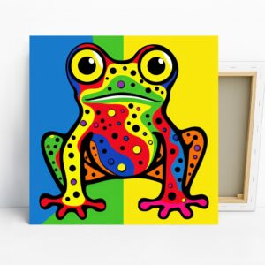 Frog Splash Art