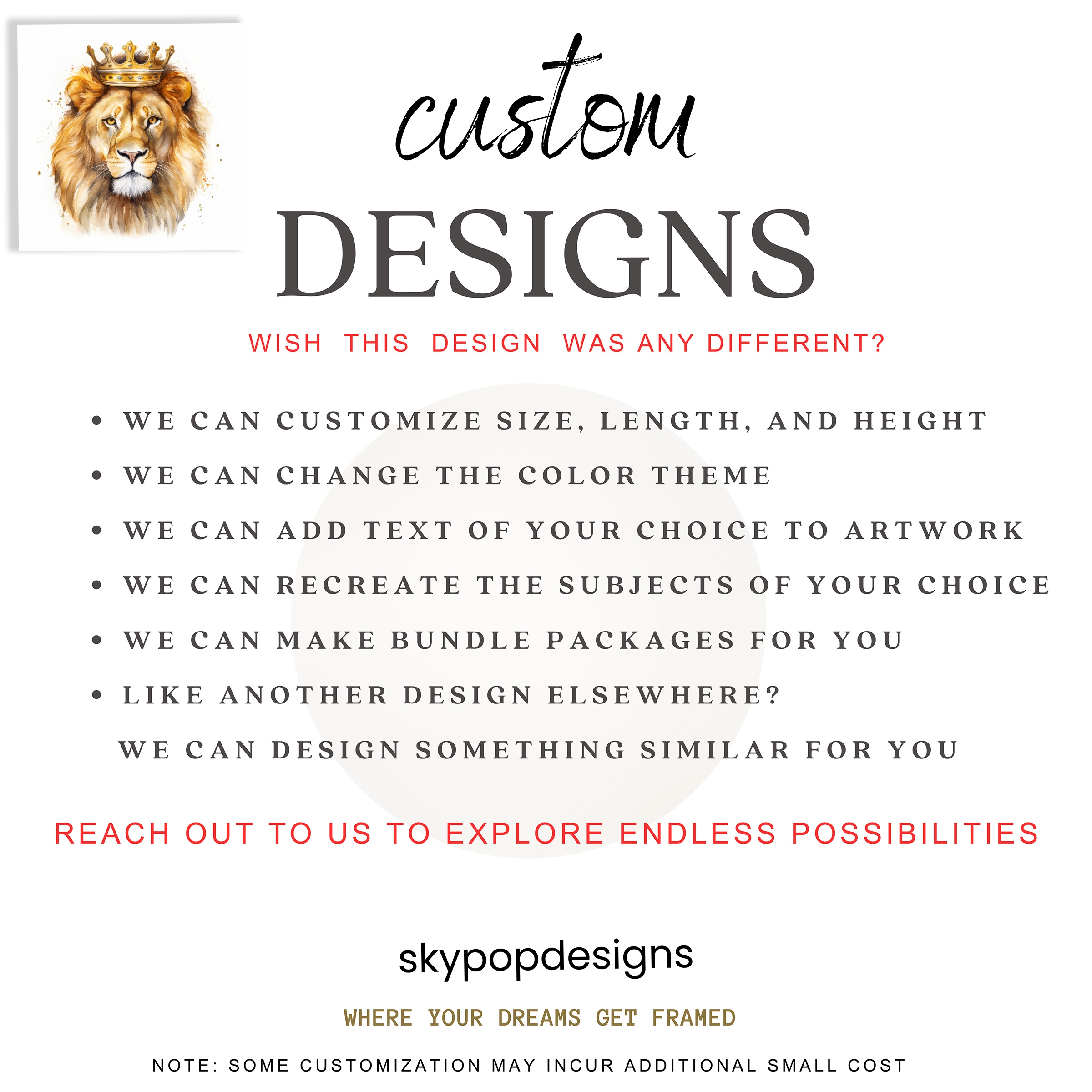 10.jpg Lion King Crown Art Canvas or Poster