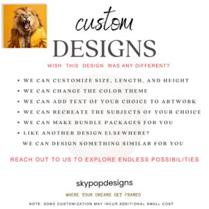 Lion Art Poster or Canvas