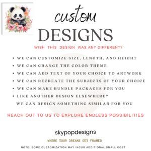 Panda Blooming Art
