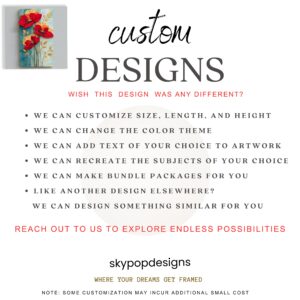 Vibrant Red Poppies Art