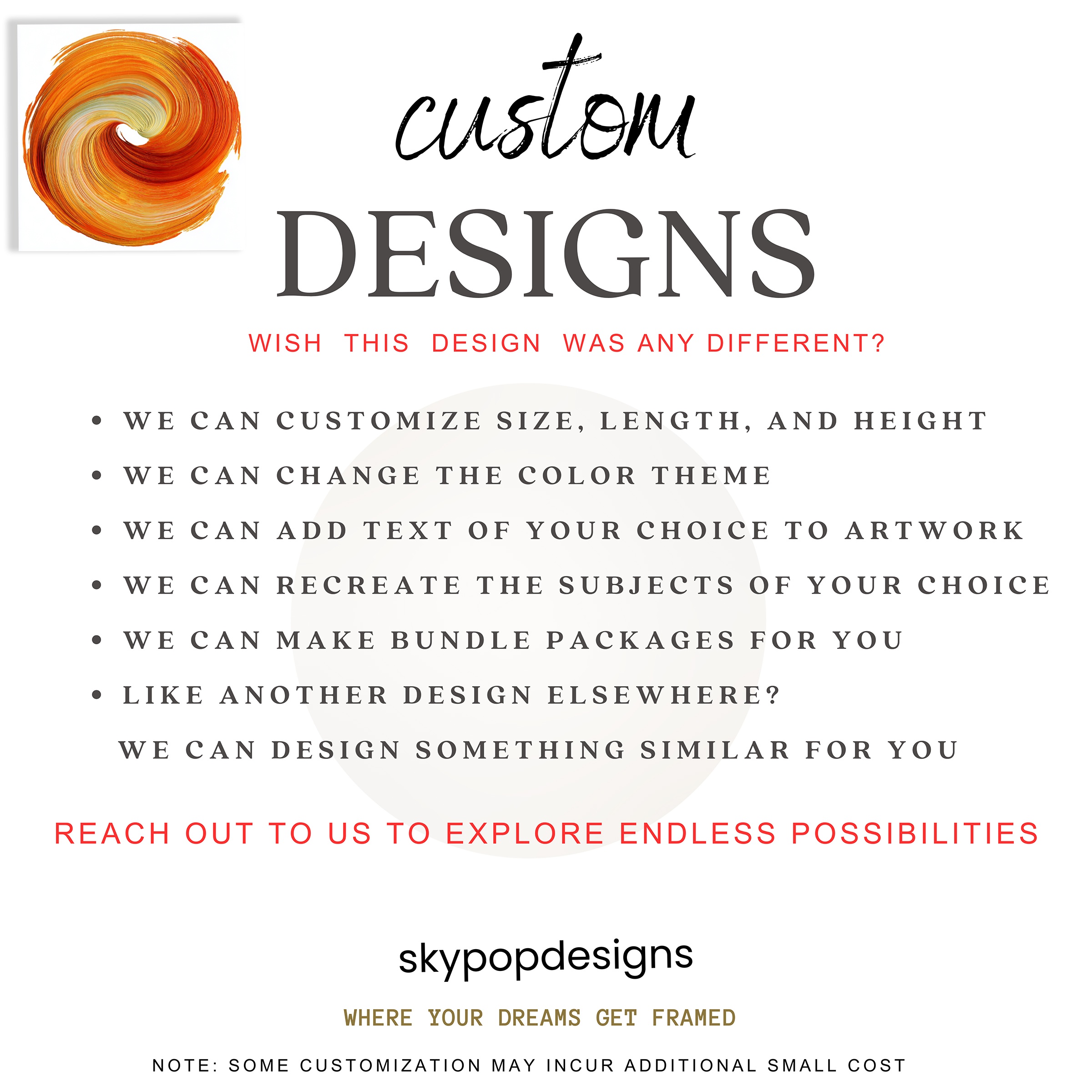 10.jpg Orange Swirl Art
