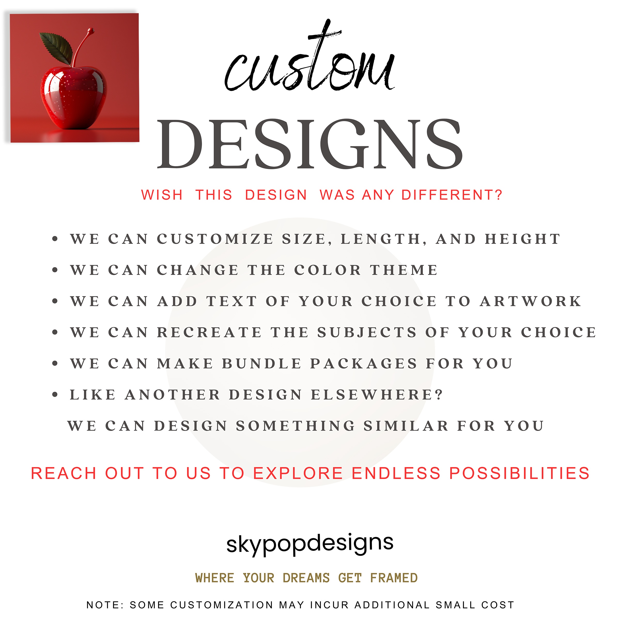 10.jpg Glossy Red Apple Art