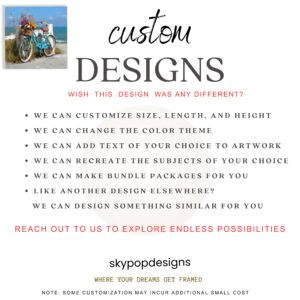 Beachside Bicycle Blooms Art