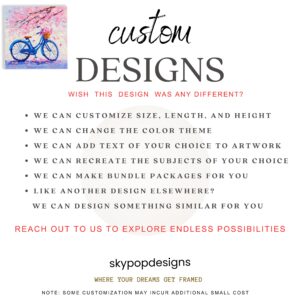 Cherry Blossom Bicycle Art