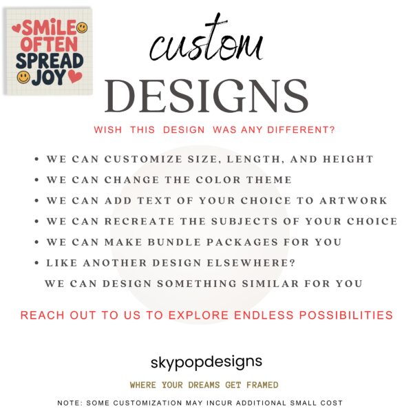 Smile Often Spread Joy Art