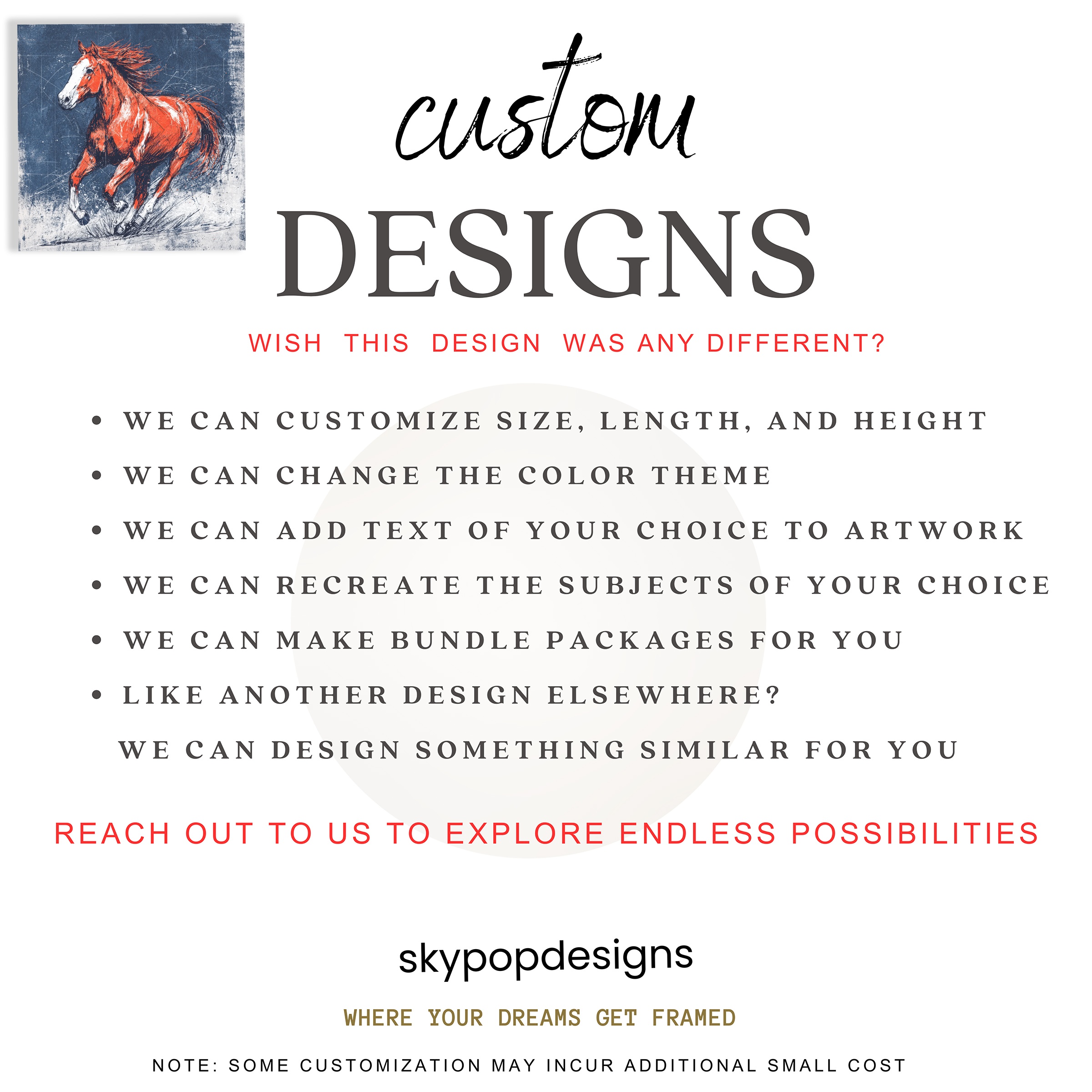 10.jpg Galloping Red Horse Art
