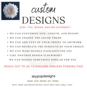 White Chrysanthemum Art