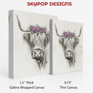 Highland Cow Art