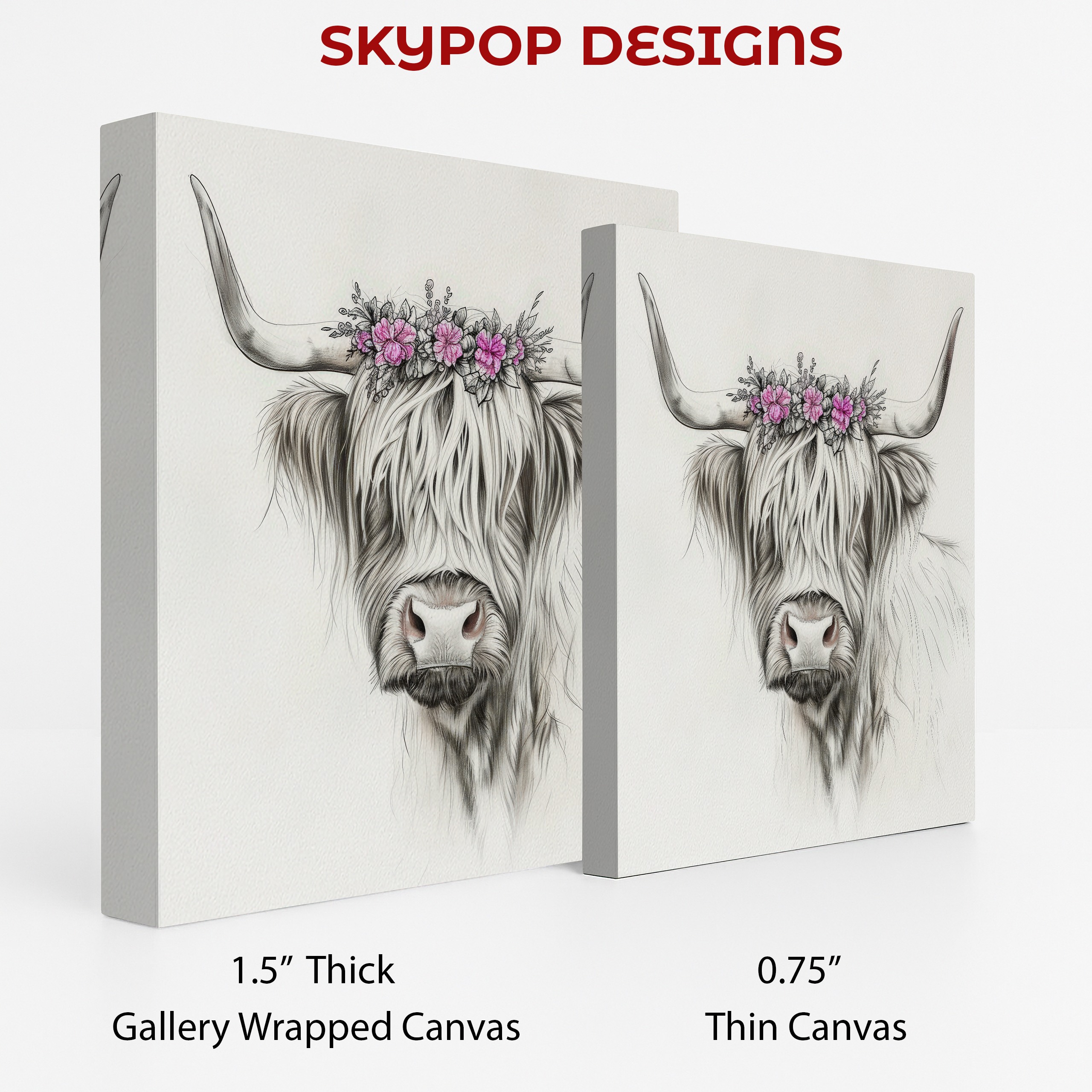 2.jpg Highland Cow Art