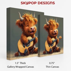 Highland Cow Art