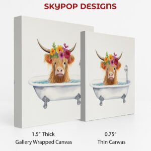 Highland Cow Art