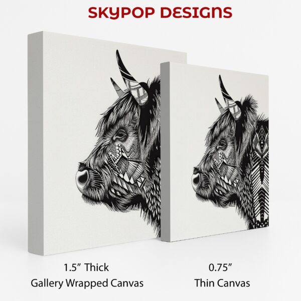 Highland Cow Art