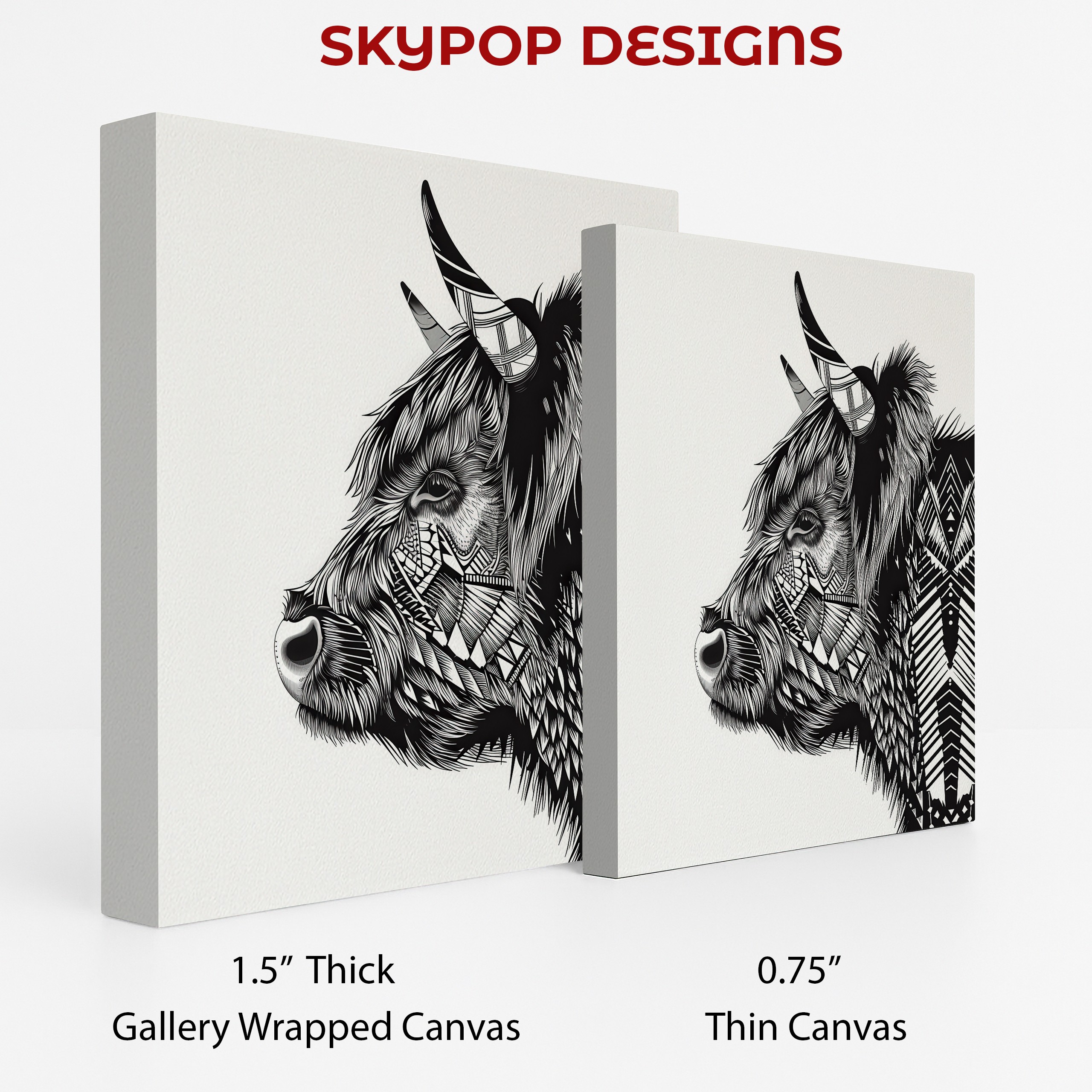 2.jpg Highland Cow Art
