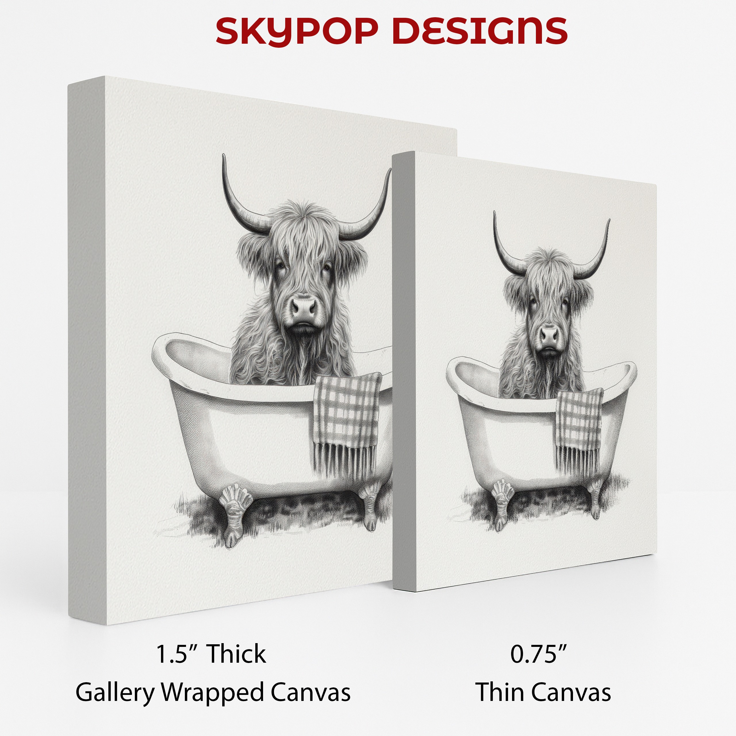 2.jpg Highland Cow Bath Art