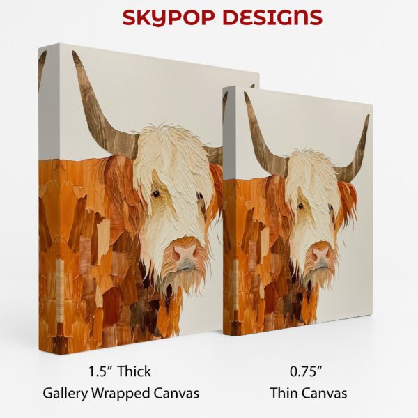 Highland Cow Art
