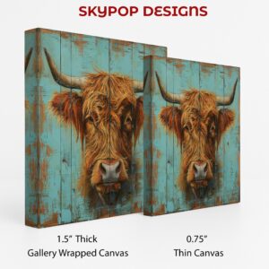 Highland Cow Art