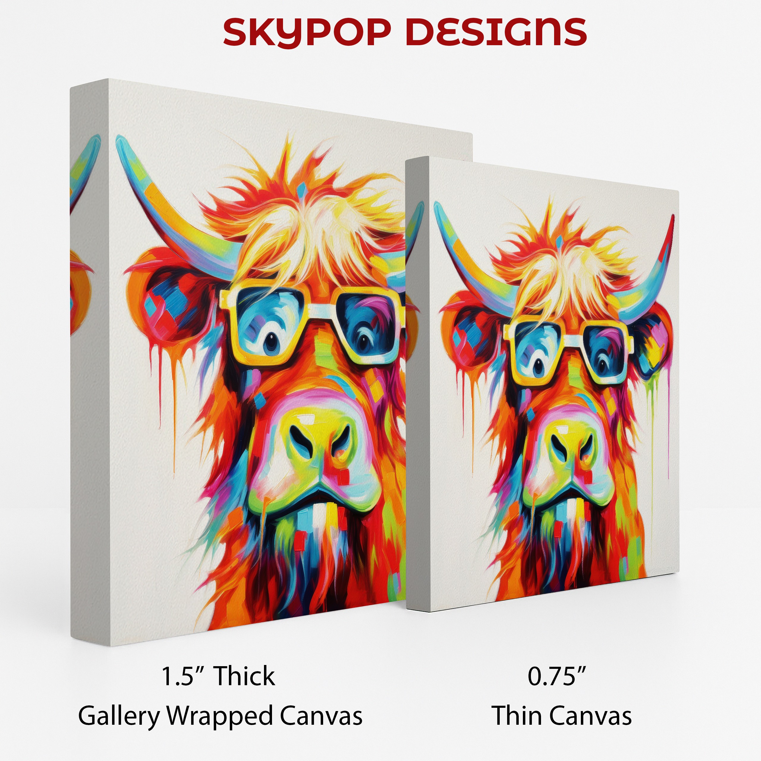 2.jpg Highland Cow Art