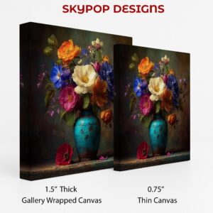 Vibrant Floral Art