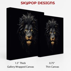 Lion Head Art