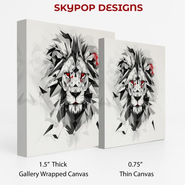 Lion's Gaze Art