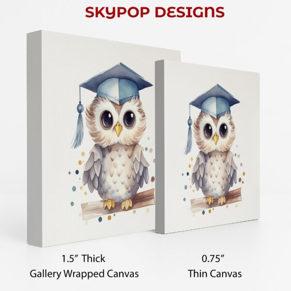 Owl Graduation Art