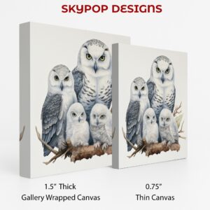 Owl Family Art