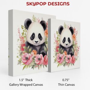 Panda Blooming Art