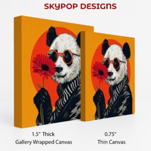 Panda Flower Art