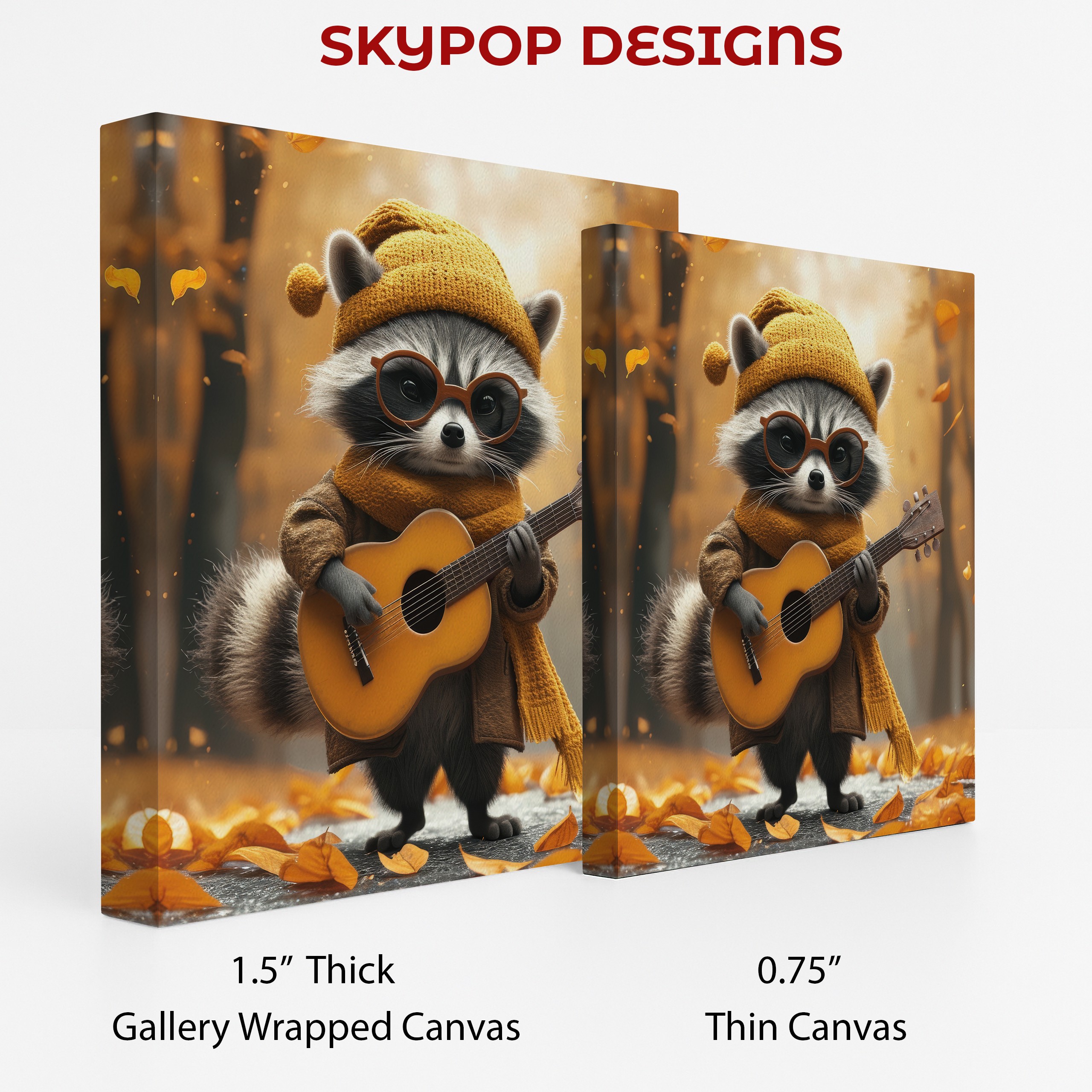 2.jpg Raccoon Guitar Art