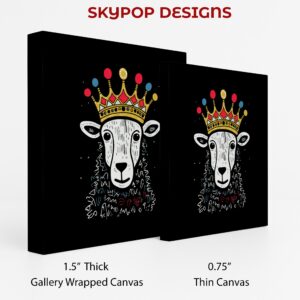 Crowned Sheep Art