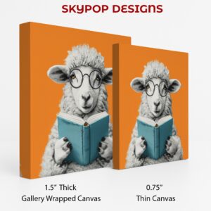 Sheep Reading Art