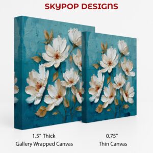 White Flowers Art