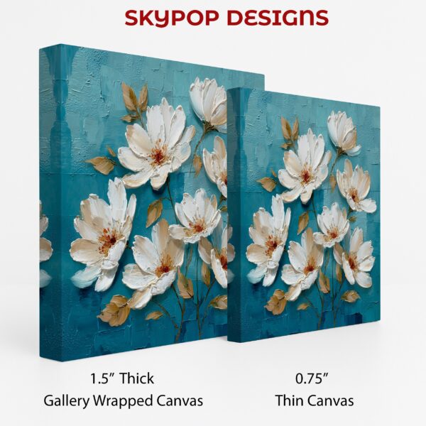 White Flowers Art