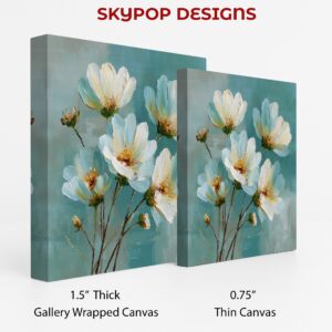 White Flowers Art