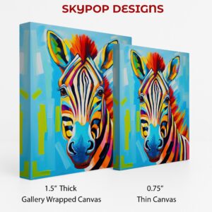 Zebra Splash Art