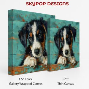 Bernese Mountain Dog Puppy Art