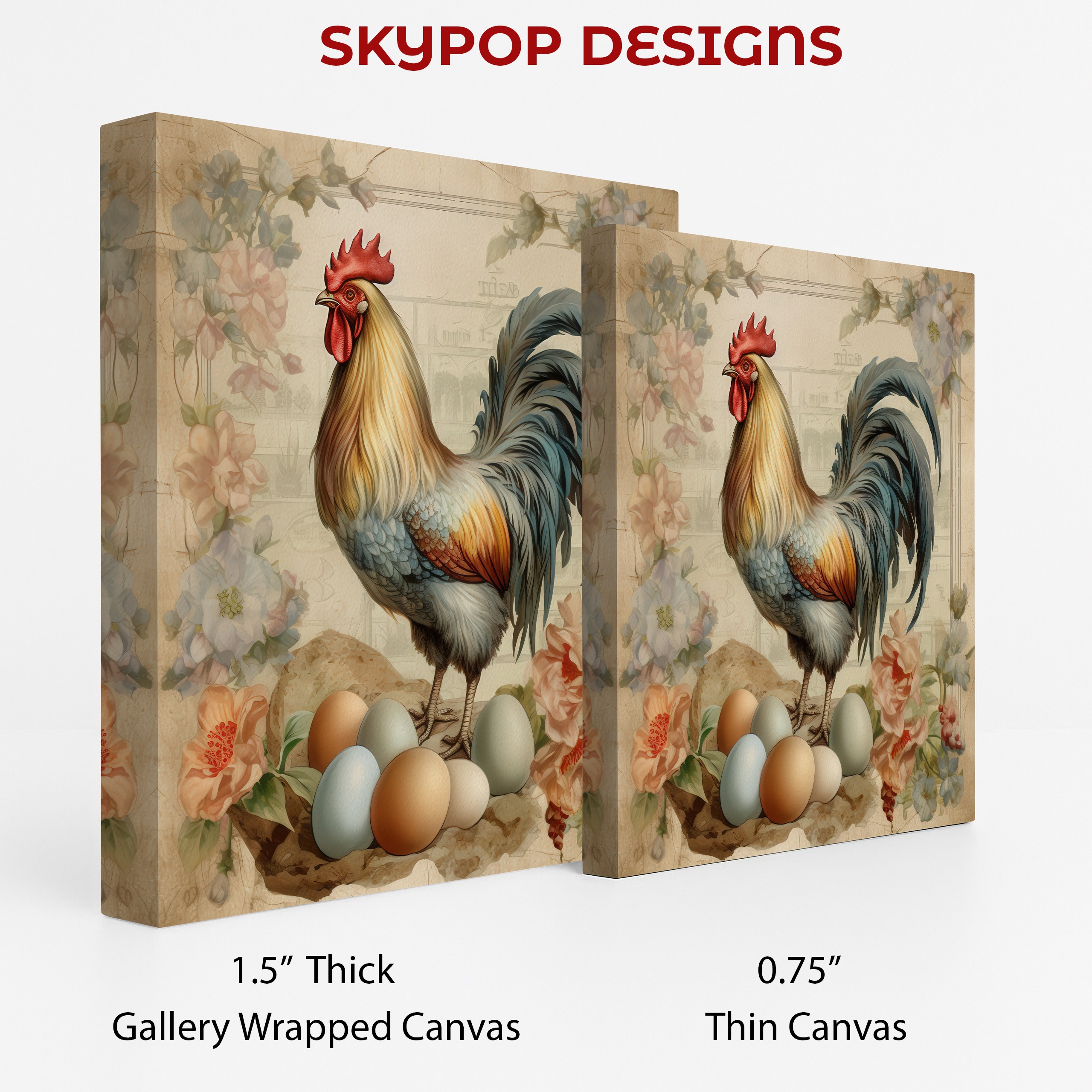 2.jpg Rooster Eggs Art