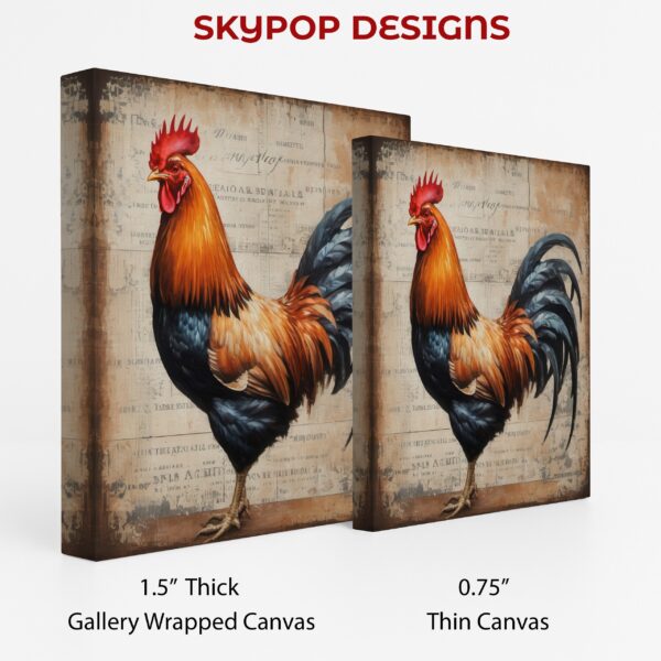 Vintage Rooster Art