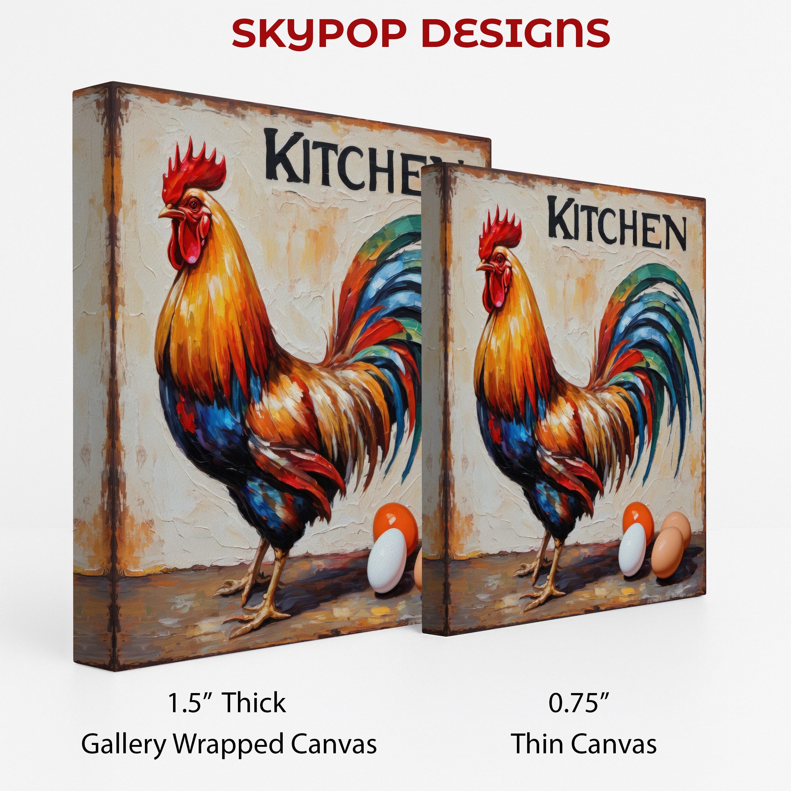 2.jpg Rooster and Eggs Art