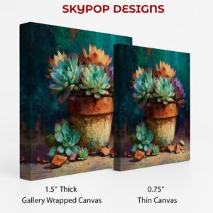 Succulent Pot Art